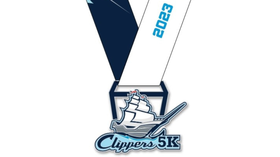 23 Clippers 5K Medal 